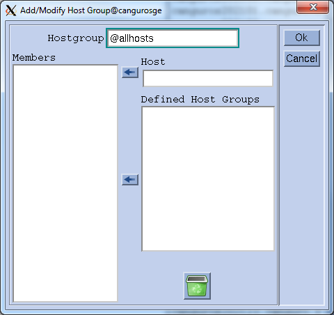 Adding a hostgroup through qmon